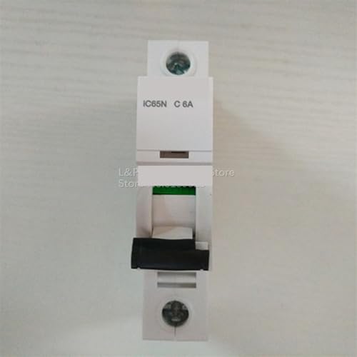 Disjoncteur miniature iC65N 1P 6A C6A protection contre surcharges Schneider A9F18106