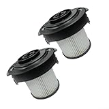 Ersatz-Feinstaubfilter für Miele HX-FDF 20, kabelloser Staubsauger, HEPA H13, 99,97 % Effizienz, waschbares Design, 2 Stück