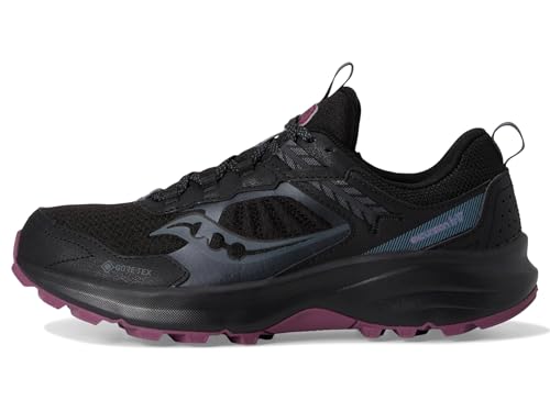 Saucony Women's Excursion Tr17 Gore-Tex Trail Running Shoe, Black/Plum, 10.5 M US by Saucony - Image 4