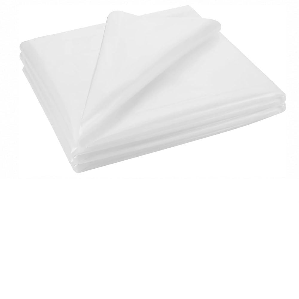 3X10M Gewächshausfolie Winterfest Transparent 5650g,Polyethylenfolie 0.2MM