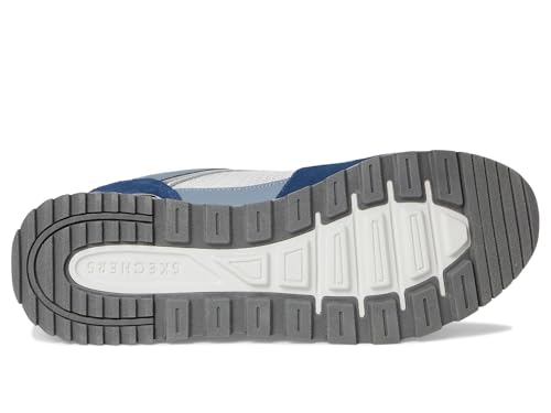 Skechers Donna Runway - Posh Gal Sneaker In Blu Navy Blue/Argento, Taglia 37 - 4
