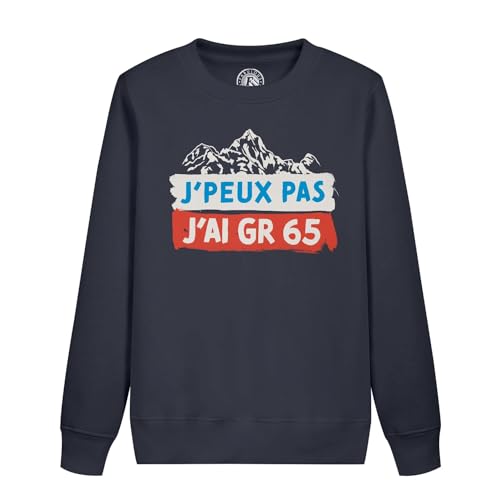 Sweatshirt enfant j'peux pas j'ai GR 65 randonnée en montagne