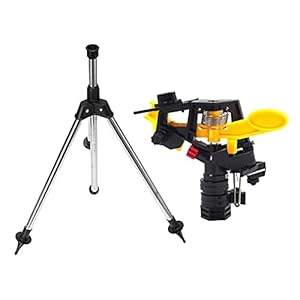 Gazon aardingssproeier Tuing Watering System Roestvrijstalen Tripod Sprinkler Tuin Irrigatie Kit voor Landbouwgrond…