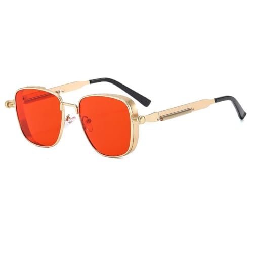 Lunettes de soleil steampunk vintage UV400 pour sublimer vos looks urbains et festivals