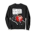 Funny for Men, Women, Kids. Joke, Fun, Tomato, Running Sweatshirt