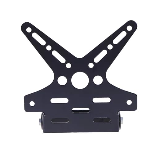 Porte-plaque numéro moto en alliage d'aluminium premium au design épuré
