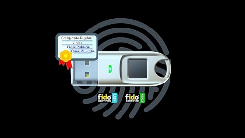 Clé de sécurité U2F FIDO2 USB-C avec certificat numérique ChipNet ID
