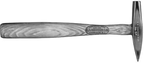 57 C.S. OSBORNE 4-3/4" 3/4" 12" RIVETING HAMMER SIZE 4