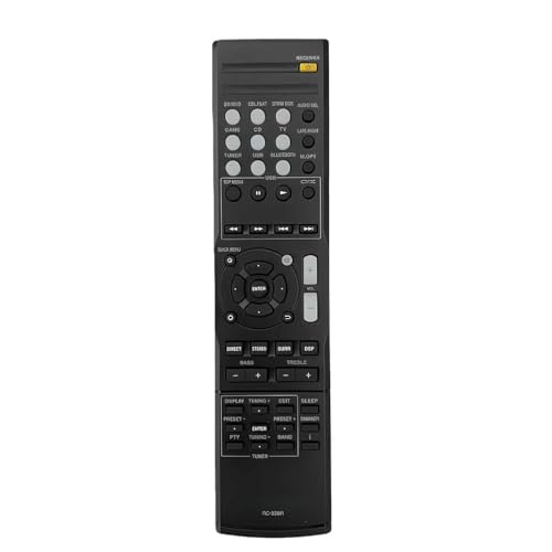 RC-928R - Mando a distancia de repuesto para Onkyo 8300928000010S RT8300928000010S HTS3800 HT-S3800 HTR397 HT-R397 HTS3900 HT-S3900 HTP395 HT-PT-PT-P395 395 TXG. SR353 TX-SR353 TXSR373 TX-SR373 RC928R