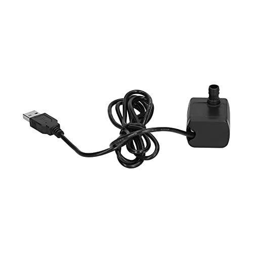 Mini Bomba de Agua Sumergible, Bomba de Agua para Fuente Bomba de Agua USB DC5V 170L/H 100cm Bomba de Agua de Elevación Enchufe USB Dispositivo de Circulación de Bomba Micro