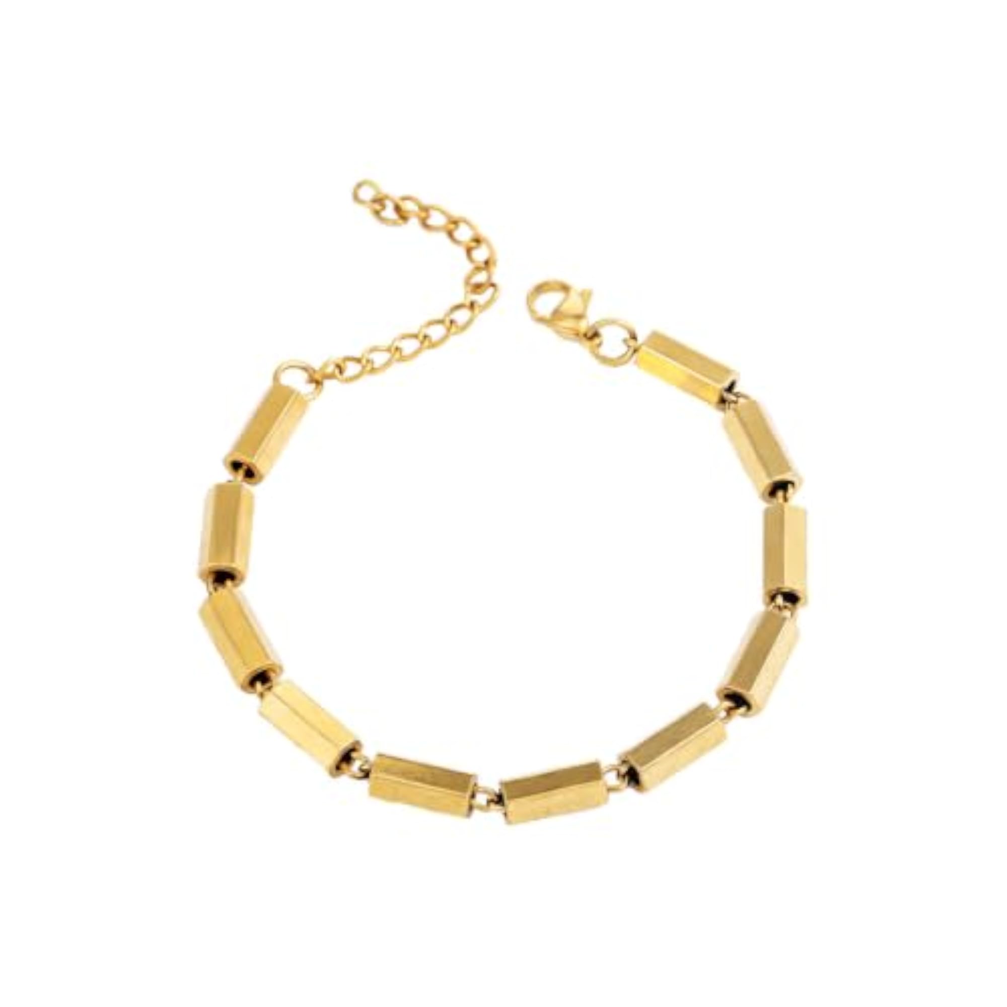 Men's Elite Bar Chain Bracelet, Stylish Hand Band