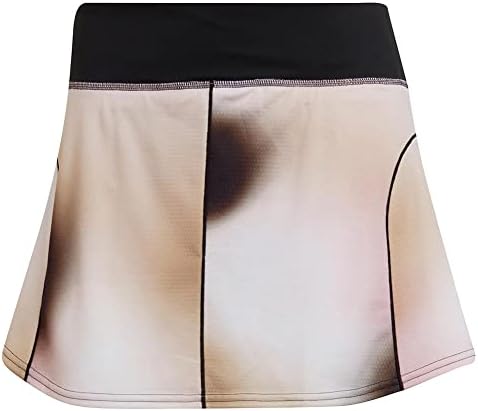 adidas Melbourne Match Skirt Black/White/Wonder Mauve LG : Amazon