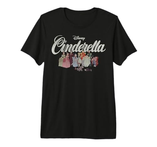 T-shirt Cendrillon Disney premium pour look casual au quotidien