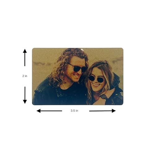 [2-PACK] Personalized Wallet Insert Metal Card with picture Gift | Custom Business Cards designs4