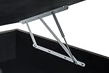 Box Baú Premium Linho Cinza Queen - SONO DESIGN glide