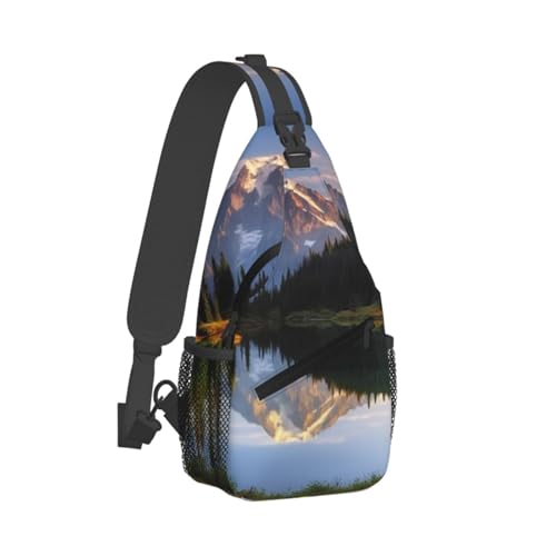 Bolso cruzado tipo sling para hombres y mujeres miniatura 2