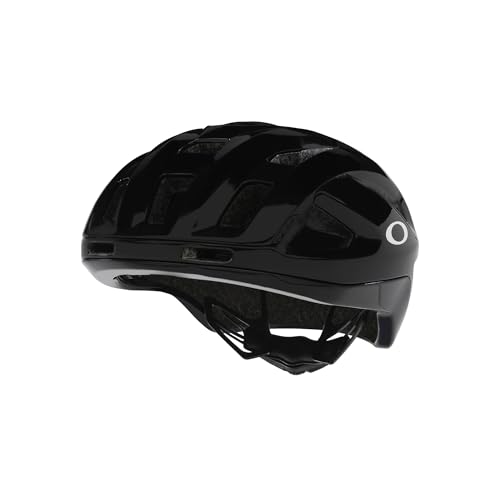Image of Oakley Aro3 Endurance Unisex Bike Helmet, Polished/Matte Black, Size M