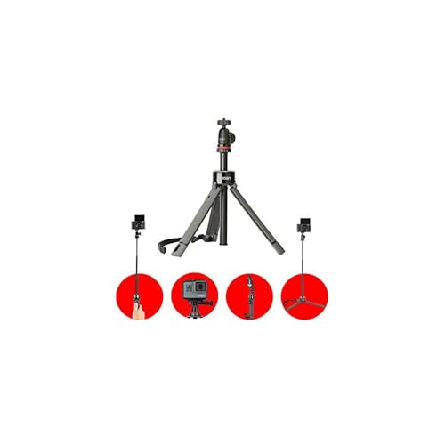 RESISTENTE: Il JOBY TelePod PRO Kit è in grado di sostenere un peso di 1 kg ed è ottimo per fotocamere mirrorless, compatte e a 360°, action camera e luci per video