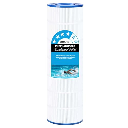 CS200 CS250 Pool Filter Compatible with Jandy CS200 CS250 PJANCS200 PLFPJANCS250 Unicel C-8418 Unicel C-8425 Ultral-B9 Filbur FC-0823 Aladdin 35002 200 Sq. Ft & 250 Sq.ft Pool Filter Cartridge