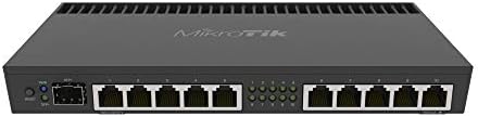 MikroTik RB4011 Ethernet 10-Port Gigabit Router (RB4011iGS+RM)