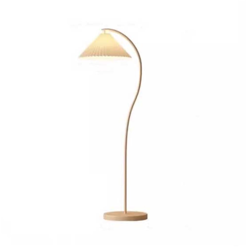 LJHFG63KUYT Standing Lamps Vintage Indoor Floor Lamp Dimmable LED Remote Control Standing Lamps with Lampshade Decorate