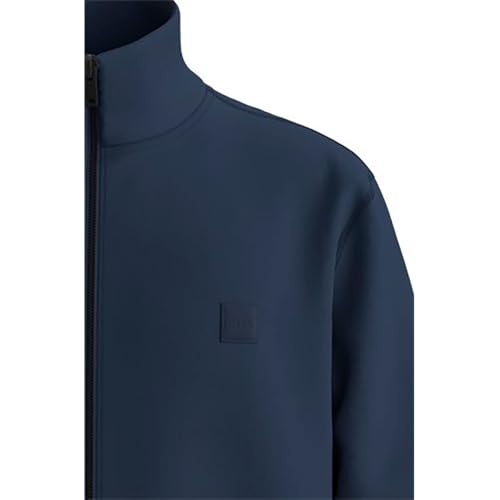 Boss Para Hombre. 50511709 Sudadera Zestart Marino (Xs), Casual, AlgodóN - 4