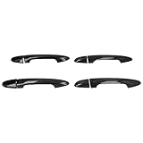 AKLOSIPY Carbon-Faser-Türgriffe für CX-3 2016-2020, 8PCS ABS-Ersatzsatz