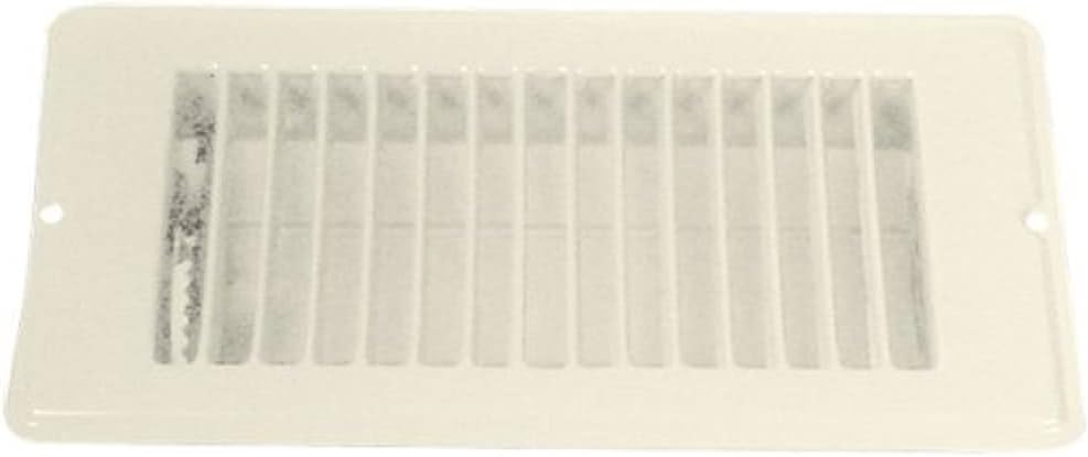 LS2410-WHITE 4 x 10 Heavy-Duty White Floor Register