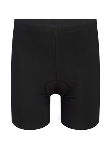 Riismen Kids Boys Cycling Bike Shorts 3D Padded Bike Sports Pants Stretchy Bicycle Cycling Underwear Shorts Black 6 Years