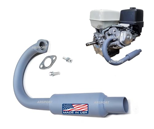 ARSPORT Exhaust Muffler pipe replacement for: Predator Max 459cc &