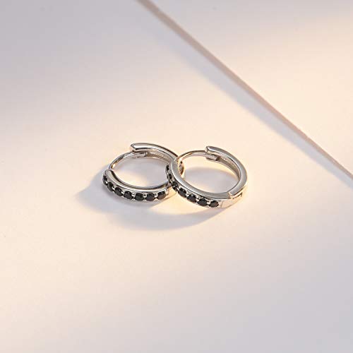 SWEETV Huggie Hoop Earrings for Women - Tiny Small Cartilage Hoop Earring