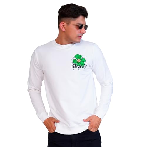 Image of Royaltail Men's Cotton Regular Fit Full Sleeves Pullover Printed Sweatshirts