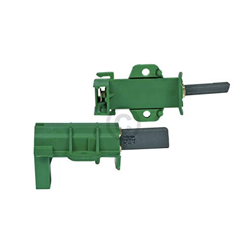 2 escobillas de carbón de repuesto para Beko 371202407 L24MF7, carbón abrasivo para motor de lavadora