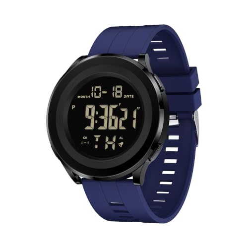 Montre numérique de sport militaire pour homme conçue pour l'action et le quotidien