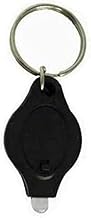 MACHSWON Mini Keychain Torches Flashlight UV Money Checker Key-Chain LED Money Detector Light Key Ring Light Torch Black
