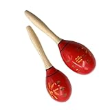 2er Pack Percussion Werkzeuge, benutzerfreundlich, die klare rhythmische Klänge erzeugen, perfekt für Orff Ansatzunterricht und unterhaltsame Spiele für Kinder Percussion Instrumente