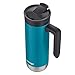 Contigo Superior 2.0 Stainless Steel Travel Mug with Handle Leak-Proof Lid Double-Wall Insulation for Hot & Cold Beverages, 20oz, Juniper, Ideal for Commuting and Travel