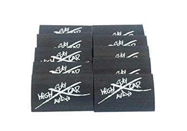 (10) 4 or 0 Gauge Black 3/4