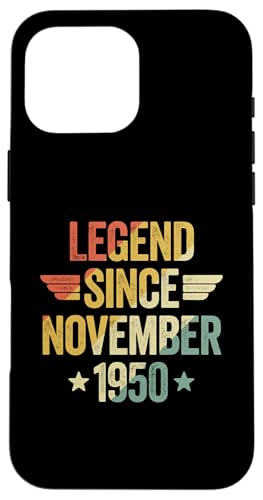 Legend Since November 1950 �X�}�z�P�[�X iPhone 16 Pro Max �p