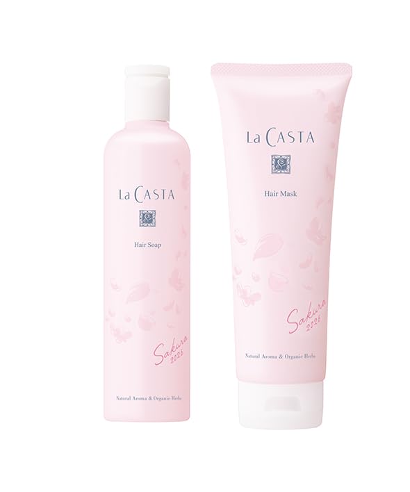 Amazon | La CASTA ヘアケアセット Sakura 2026 300mL/230g | La CASTA