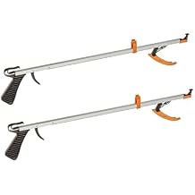 Cubii Health Reacher, Compact 15" Ergonomic Reaching Aid with Magnet, Portable 4.9 oz. Magnetic Grabber Tool & Reaching Claw, Aluminum Trash Pickup, Lightbulb Remover, Garden Nabber, Pack of 2