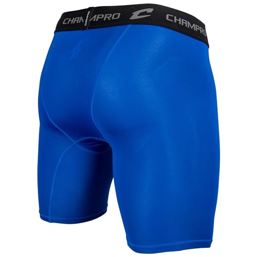 CHAMPRO Men's Polyester/Spandex Lightning Compression Shorts2