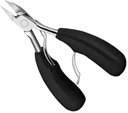 Alicate Cortador de Unhas Profissional, Grande, Aço Inox