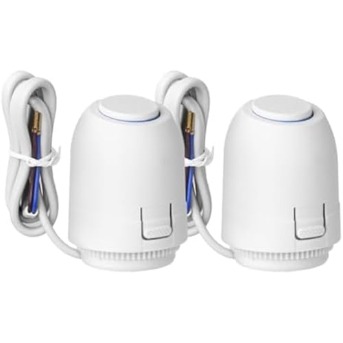 Image of 2pcs Electric Thermostatic Actuator 230V M30x15 Underfloor Heating Systems