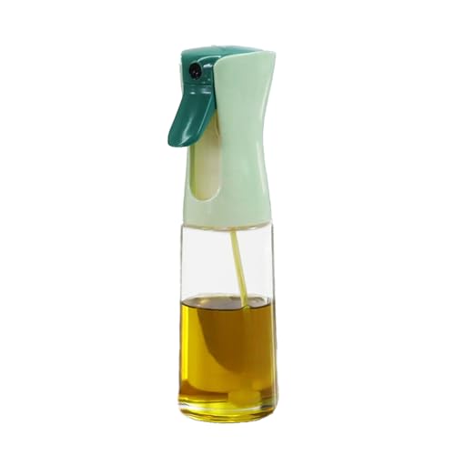 Fackelmann Pulverizador de Aceite 220 ml, Cuerpo de Vidrio, Rociado Uniforme y Fino para Aliños y para Cocinar con Poca Grasa, Apto para Lavavajillas, 1 ud.