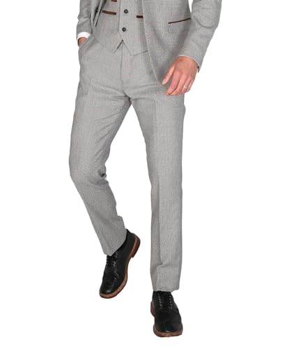 Costume en Tweed crème pour mariage et grands événements masculins