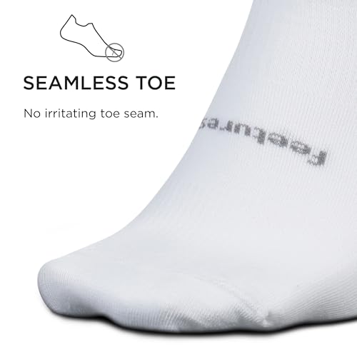 Feetures High Performance Ultra Light Cushion Quarter Sock - Moisture-Wicking Athletic Socks - (1 Pair)3