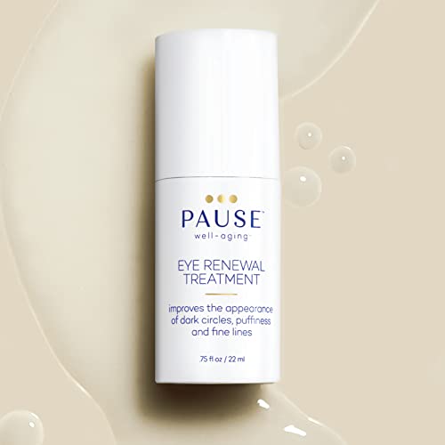 Pause Eye Renewal Treatment | Nourishing Eye Treatment Helps Brighten & Hydrate During The Stages Of Menopause, Improves Appearance Of Dark Circles, Puffiness, & Fine Lines, 0.75 Fl Oz / 22 Ml #TOP5