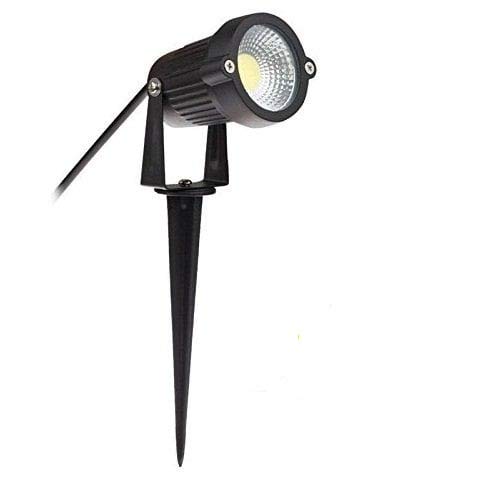 Glitz LED Outdoor Garden Spot and Spike 5W IP65, Warm White 3000K, with Aluminium Body (5Watt)