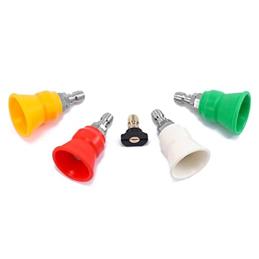 Nozzle Guard Set with Five Quick-Connect Tips